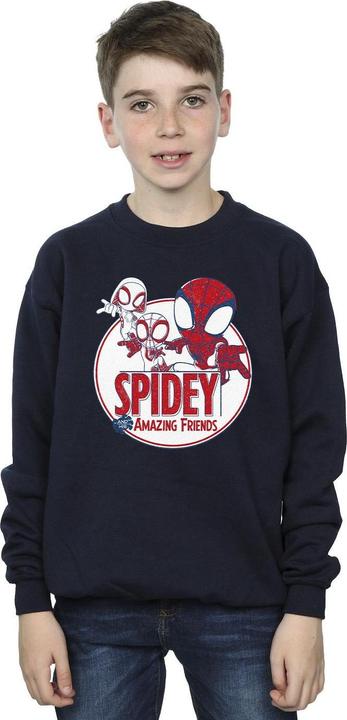 Actual product image Boys Spidey And His Amazing Friends Circle Sweatshirt (116)