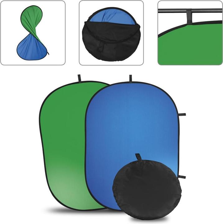 Actual product image Hama Foldable background 2in1 (150 cm, 200 cm)
