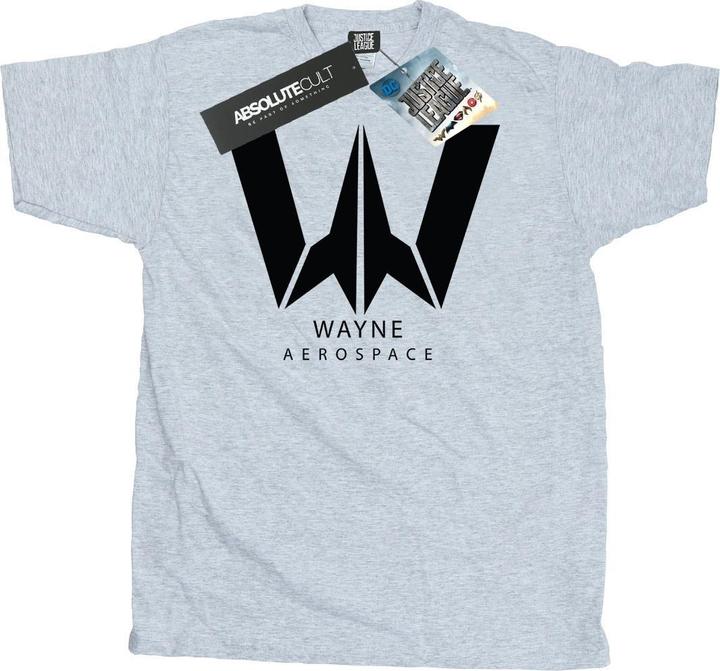 Justice League Movie Wayne Aerospace TShirt (S)