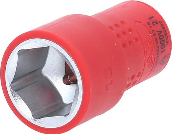 Actual product image KS Tools 3/8" Insulated socket (18 mm)