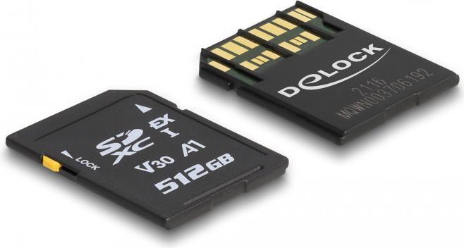 Produktbild Delock SD Express Speicherkarte 512 GB (512 GB, SD, U3, UHS-I)