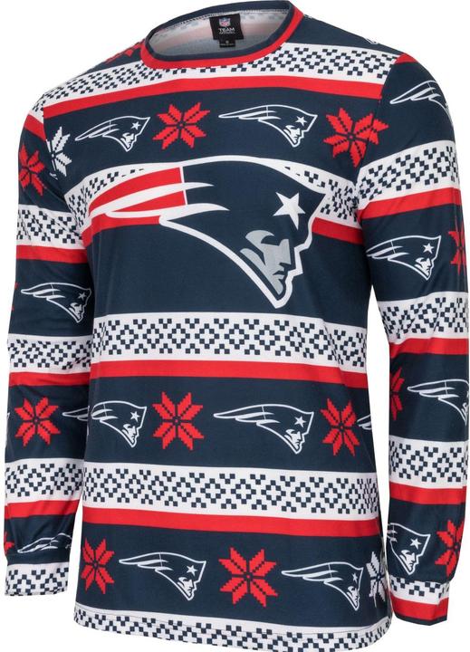 Produktbild Foco NFL Winter XMAS Pyjama Schlafanzug New England Patriots - S (S)