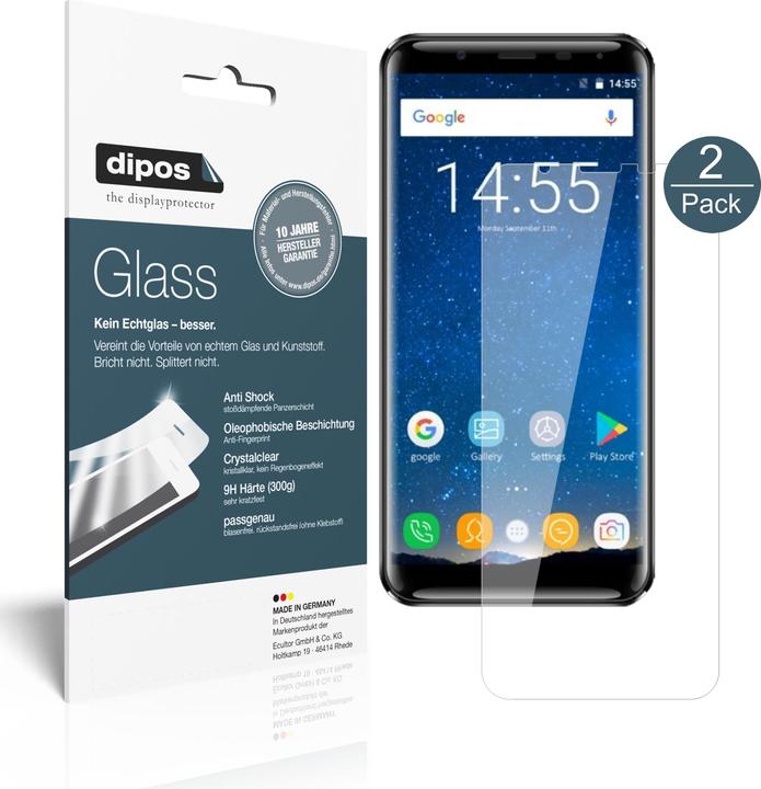 Immagine prodotto Dipos Pellicola Protettiva Anti-Shock (2 Pezzo/i, Oukitel K5000)
