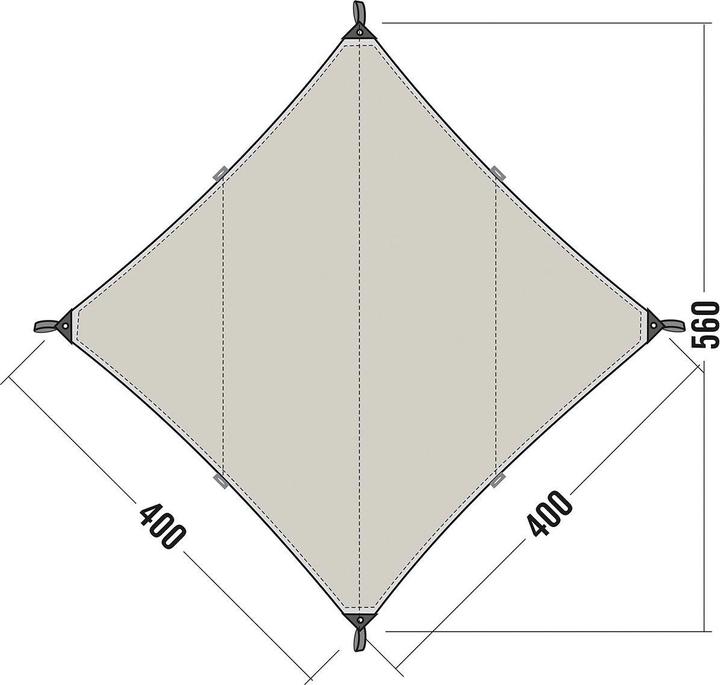 Actual product image Tatonka Tarp 3 TC (400 x 400 cm)