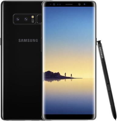 Samsung Galaxy Note8 (128 GB, Midnight Black, 6.30", Hybrid Dual SIM, 12 Mpx, 4G)