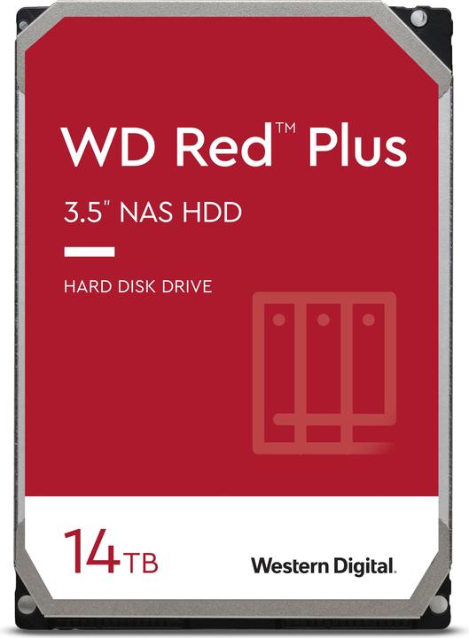 WD Rood Plus (14 TB, 3.5", CMR)