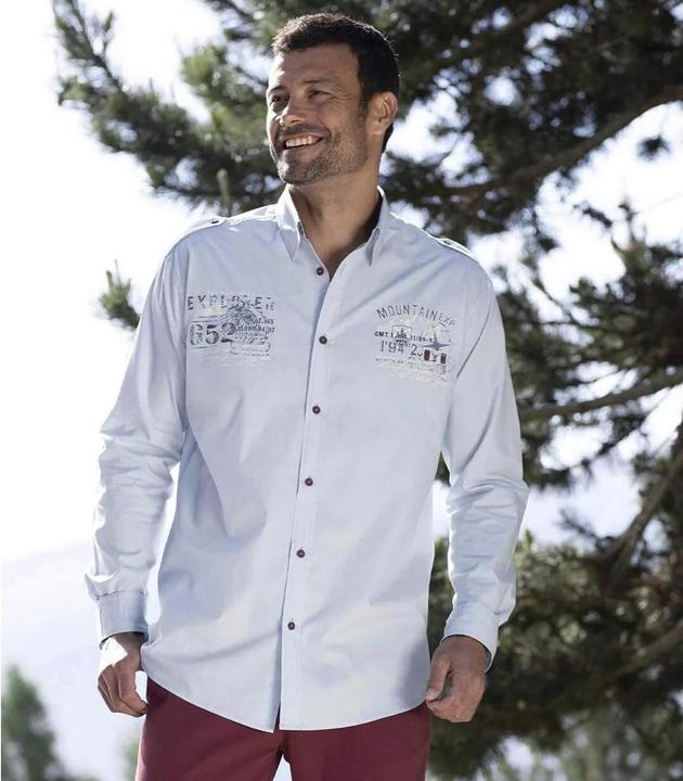Produktbild Atlas For Men PilotenHemd Mountain Exploration (5XL)