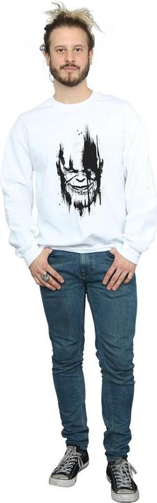 Image du produit - Sweat AVENGERS INFINITY WAR THANOS FACE - Homme (M)