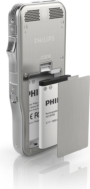 Actual product image Philips DPM8000 Pocket Memo (incl. software, international slide switch) (4 GB)