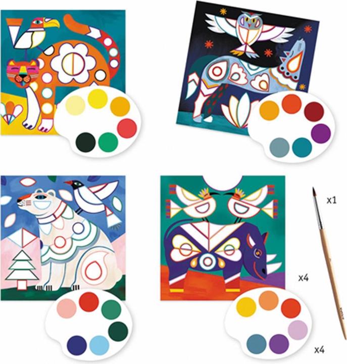 Immagine prodotto Djeco Immagini da colorare Regno degli animali