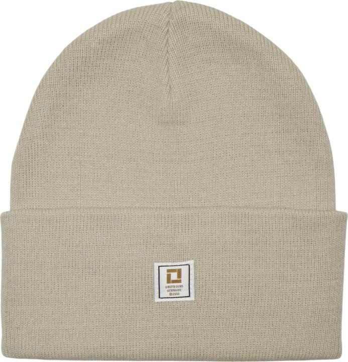 Only & Sons Onsisaac Flat Knit Logo Beanie Noos