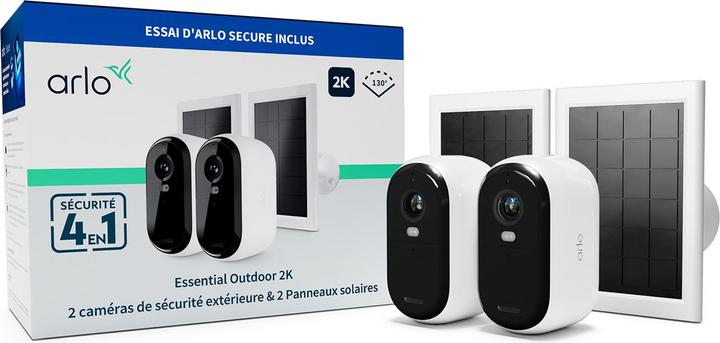 Image du produit Arlo Essential 2K Outdoor Camera (2560 x 1440 Pixels)