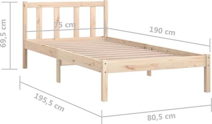 Actual product image VidaXL Volodymyr (75 x 190 cm)
