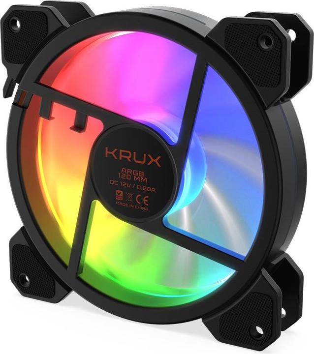Actual product image Krux Wentylator Lunar 120 ARGB (120 mm)