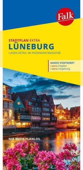 Produktbild Falk Stadtplan Extra Lüneburg 1:15 000