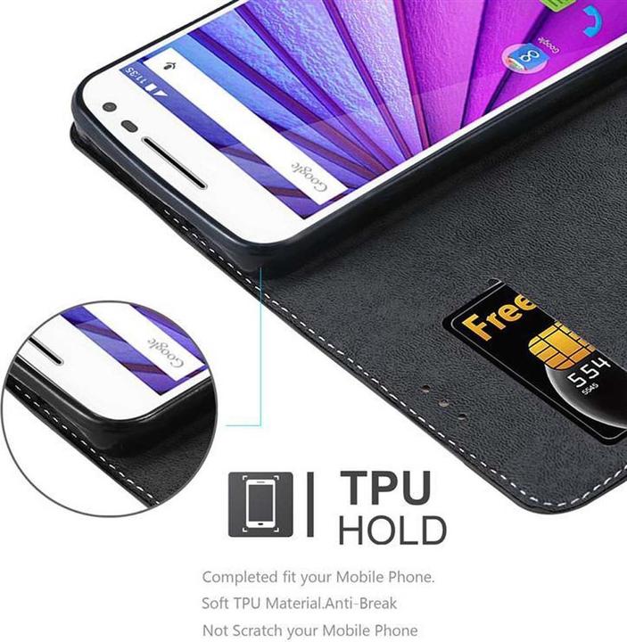 Productafbeelding Cadorabo Boek X Portemonnee Hoesje (Motorola Moto G30)