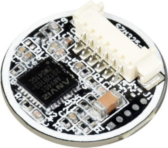 Actual product image WaveShare Capacitive 360-degree fingerprint sensor (D) with UART