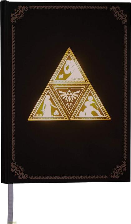 Actual product image Paladone Products ZELDA - Triforce - Cahier lumineux A5 (A5, Lined)