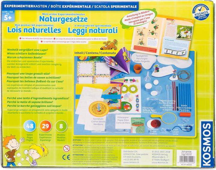 Image du produit Kosmos Mon premier kit expérimental lois de la nature