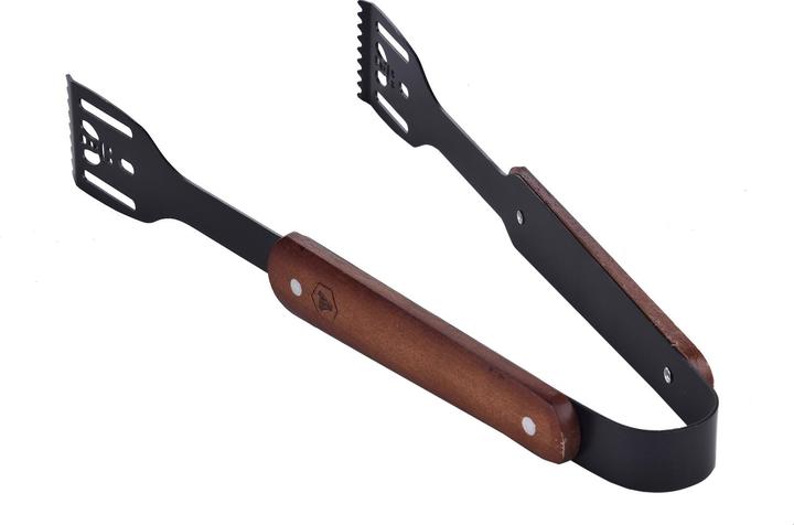 Image du produit Laguiole BBQ SET RUBBER WOOD BLACK PARTS 5 Stück