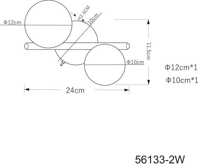 Produktbild Globo Riha (80 lm, G9)