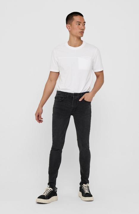 Produktbild Only & Sons ONSWarp Grey Skinny Fit Jeans (31)