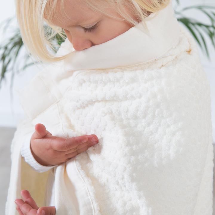Actual product image Roba Baby blanket 'Seashells' indigo (80 x 80 cm)