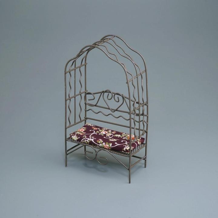 Produktbild Reutter 001.807/3 - Gartenbank mit Rosenbogen, Miniatur