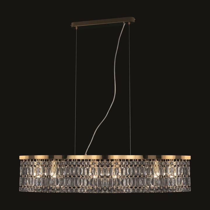 Actual product image Maytoni Dune Pendant Light, Pendant 6x E14 Gold Colour (E14)