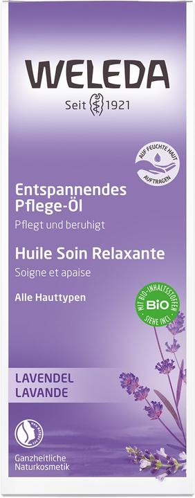 Immagine prodotto Weleda Olio di cura rilassante alla lavanda (Olio corpo, 100 ml)