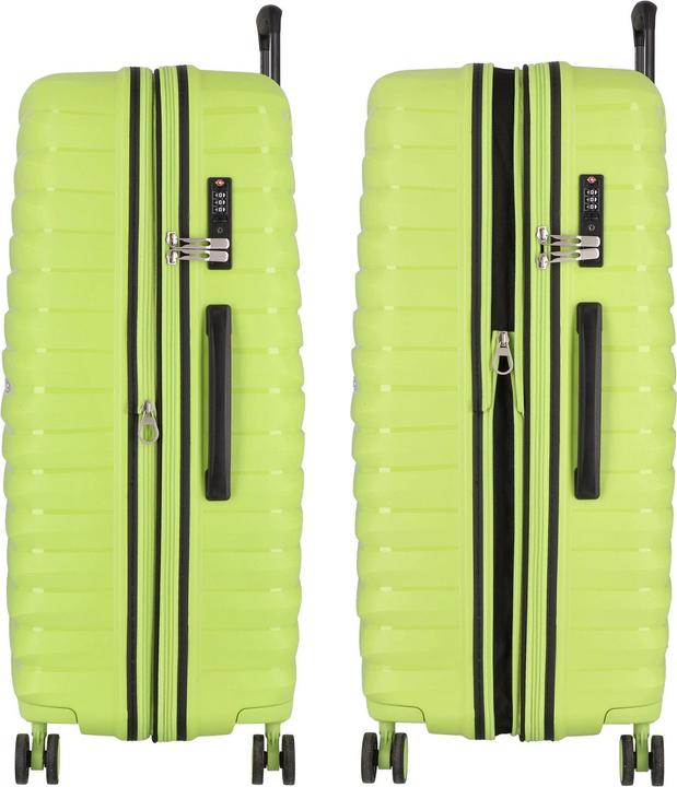 Immagine prodotto Jump Carrello Xwave a 4 ruote da 76 cm con piega ad espansione (105 l, XL (da 115l))