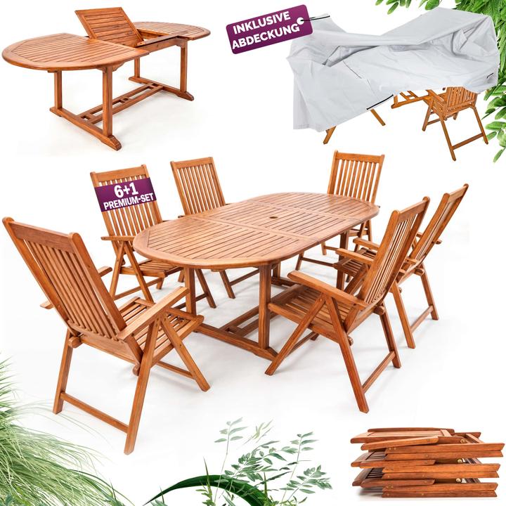 Produktbild Casaria Gartenmöbel Set (100 cm)