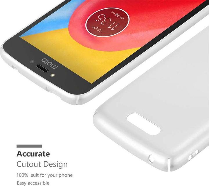 Actual product image Cadorabo Hard Cover Matt Metal Cover (Motorola Moto C)