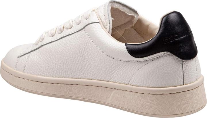 Produktbild Dsquared2 boxer sneakers in leather color black and white (43)