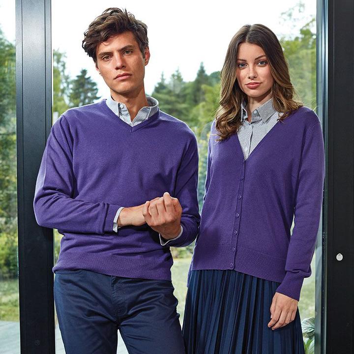 Image du produit Premier Gilet en tricot avec patte de boutonnage (48 D)