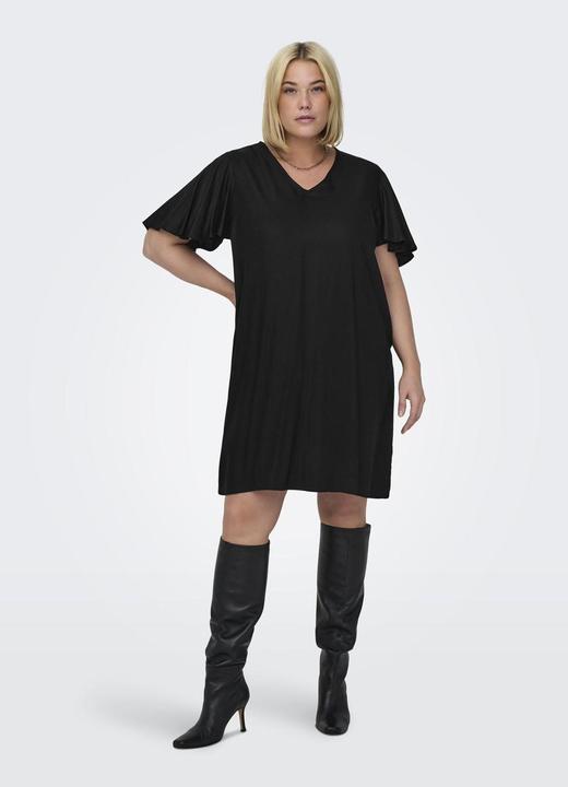 Actual product image Only Curvy V-neck dress with short sleeves (44)