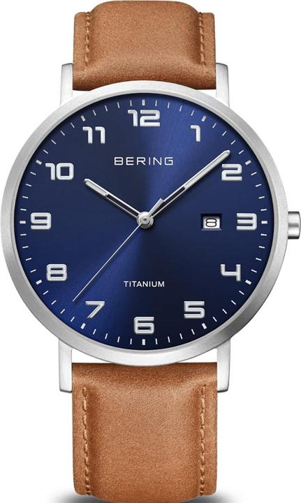 Actual product image Bering Titanium wristwatch (Analogue wristwatch, 40 mm)