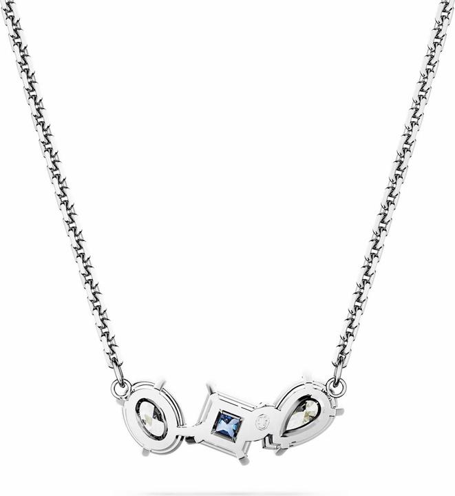 Produktbild Swarovski Mesmera Halskette Verschiedene Schliffe Blau (Swarovski Metall, 38 - 45 cm)