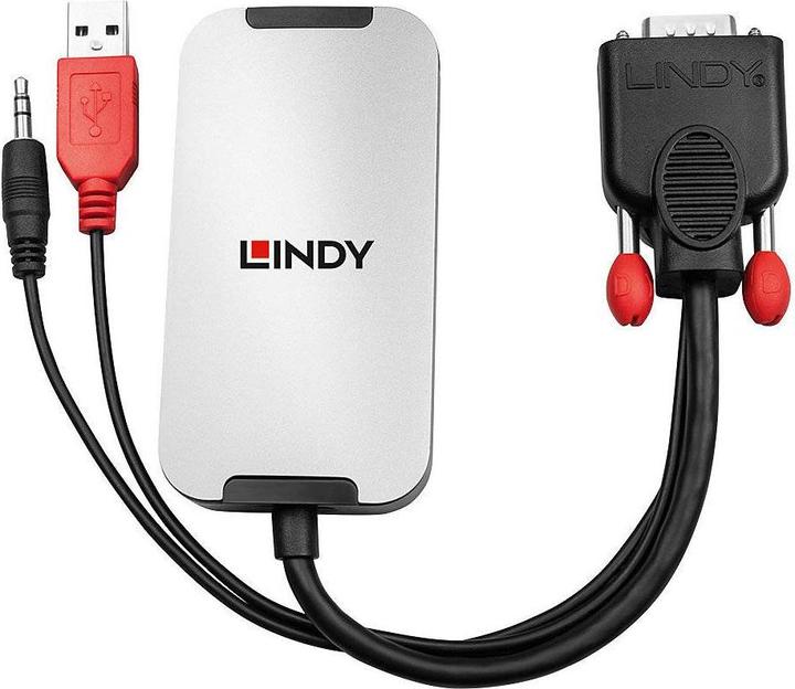 Image du produit Lindy VGA vers convertisseur (0.18 m, DisplayPort)
