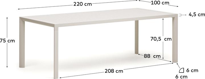 Immagine prodotto Kave Home Culip (220 cm)