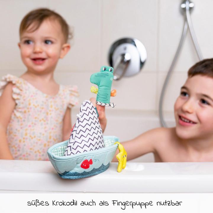 Immagine prodotto Sombo Barca da bagno con marionetta da dito