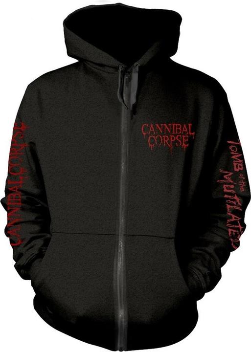 Cannibal Corpse Tomb Of The Mutilated Hoodie mit durchgehendem Reissverschluss (M)