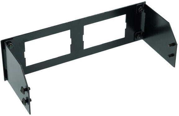 Produktbild Phobya Frontblende für 2 Displays Schwarz