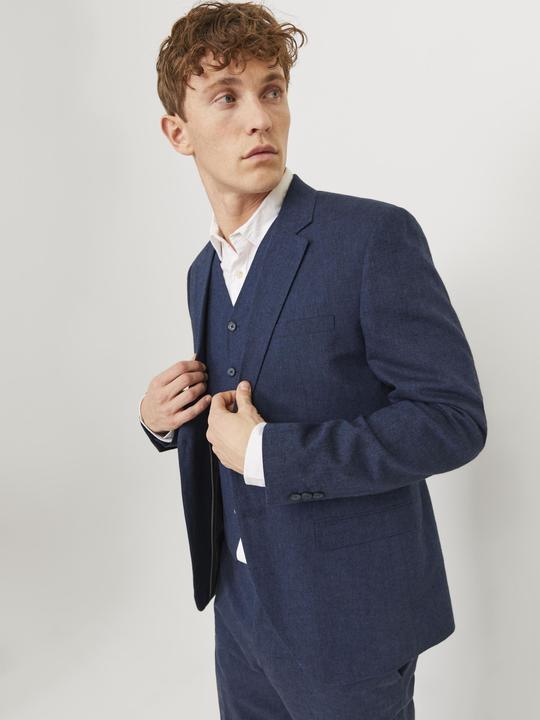 Actual product image Jack & Jones Slim Fit Linen Blazer (46)