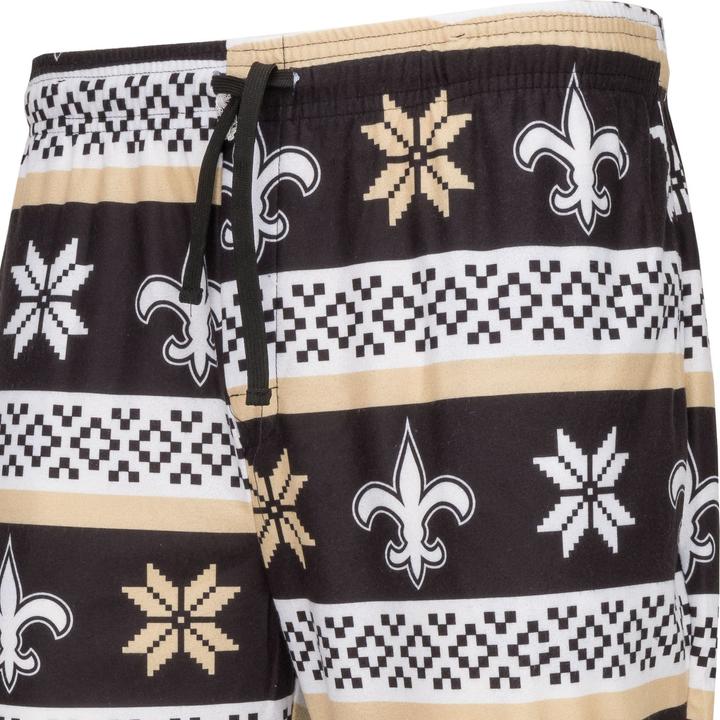 Produktbild Foco NFL Winter XMAS Pyjama Schlafanzug New Orleans Saints - L (L)