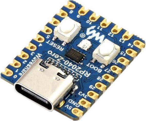 Produktbild WaveShare RP2040-Zero Raspberry Pi Pico basierter MCU