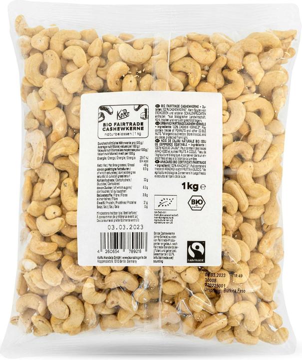Produktbild KoRo Cashewkerne (1000 g)