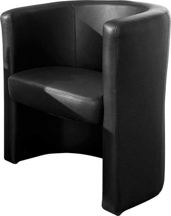 Actual product image Nowy Styl NowyStyl CLUB cocktail chair, genuine leather/imitation leather, fully upholstered, seat height 455