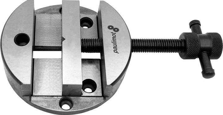 Produktbild Paulimot Schraubstock für Teilapparate Ø 100 mm, Backenbreite 80 mm (42 mm)