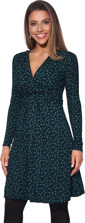 Produktbild Krisp Blümchenkleid Wickeloptik Langärmlig (34 D)